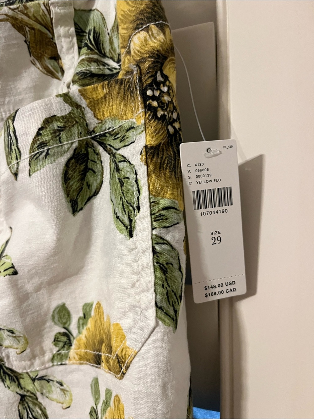 Anthropologie - The Colette Bees & Flora Linen Pants - Picture 5 of 5
